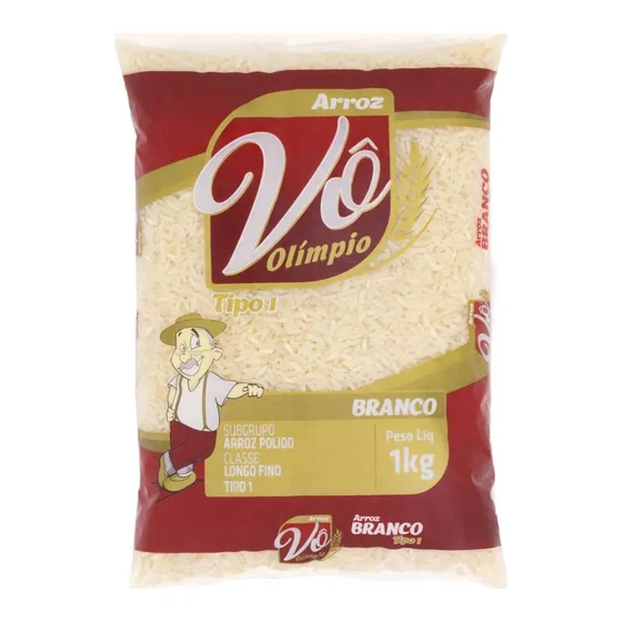 Arroz Branco Vô Olímpio